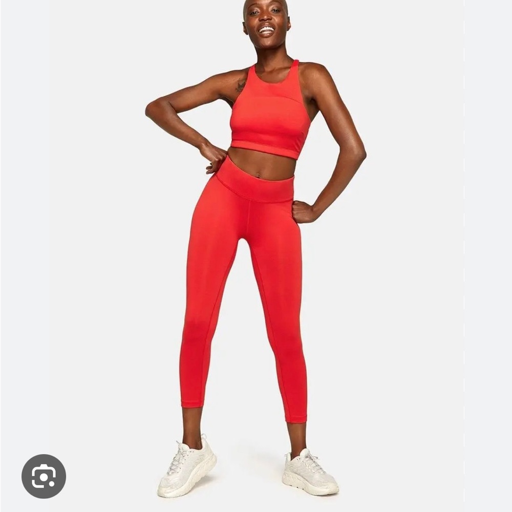 Perfect condition outdoor voices orange leggings